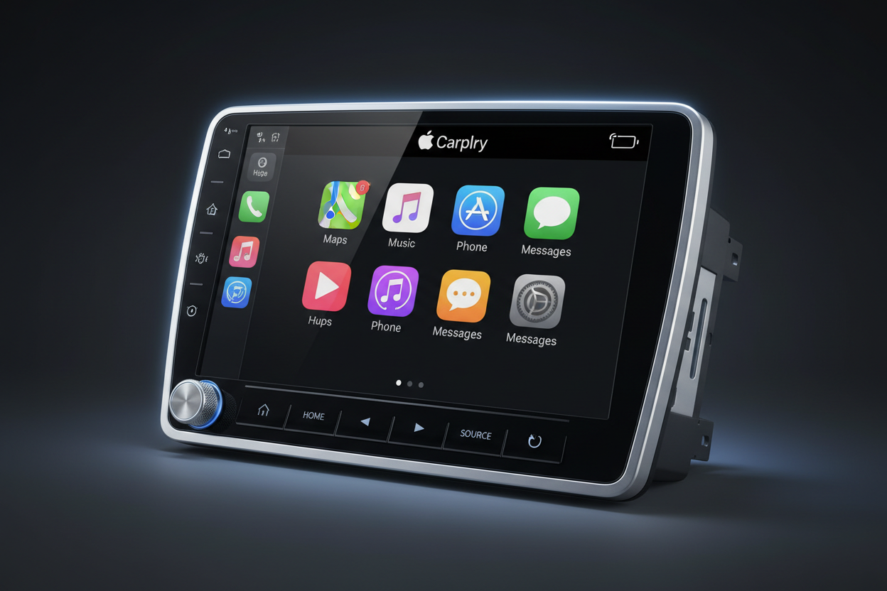 Autoradio 7 pouces avec Apple CarPlay sans fil